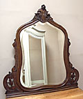 rococo style dressing table mirror